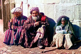 Bettler in Samarkand
